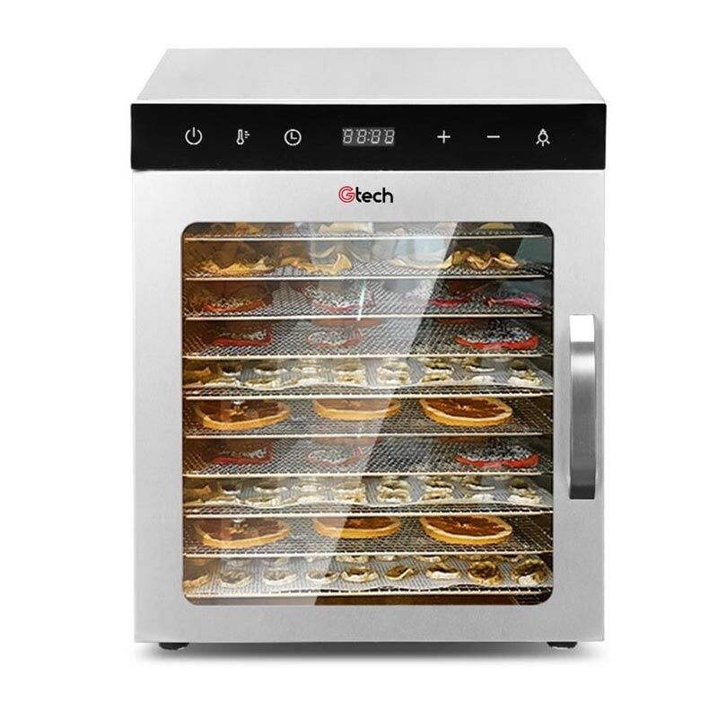 Gtech Sebze ve Meyve Kurutucu, 10 Tepsi Kapasiteli SS-10H