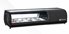Vosco 5 Çekmeceli Yatay Salata Vitrin Dolabı, 5×1/3 GN, 135x43x30 cm, VFS-52LB