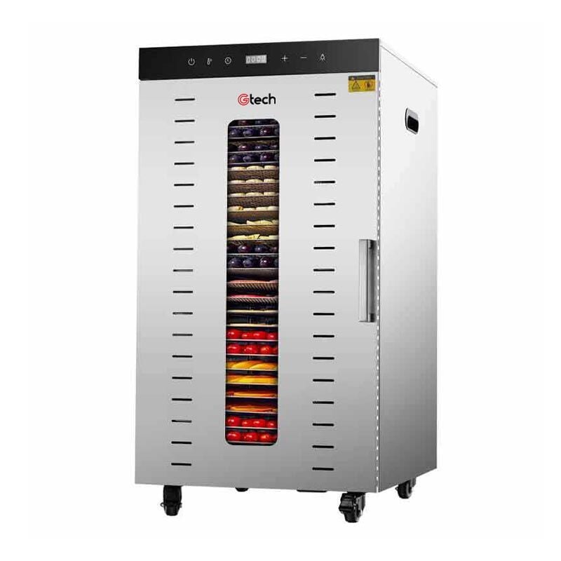 Gtech Sebze ve Meyve Kurutucu, 24 Tepsi Kapasiteli SS-24H