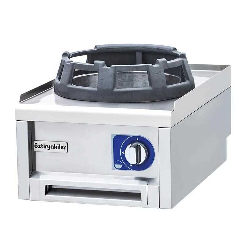 Öztiryakiler 600 SeriSet Üstü Wok Ocak, 40x60x26 cm, Gazlı, 7865.N1.40603.WK