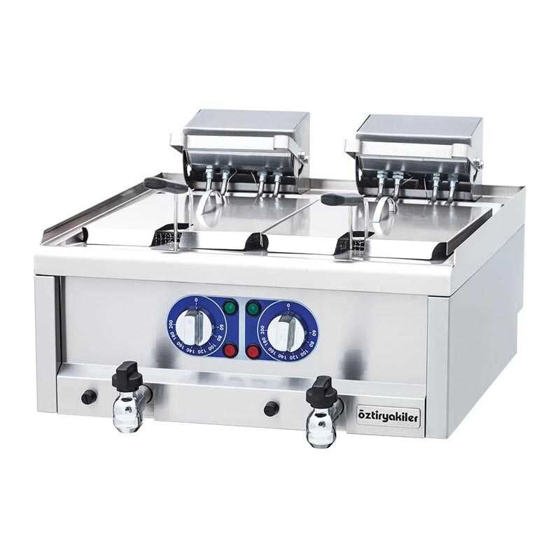 Öztiryakiler Elektrikli Set Üstü Fritöz Çiftli 7+7 L, OFE 6060N