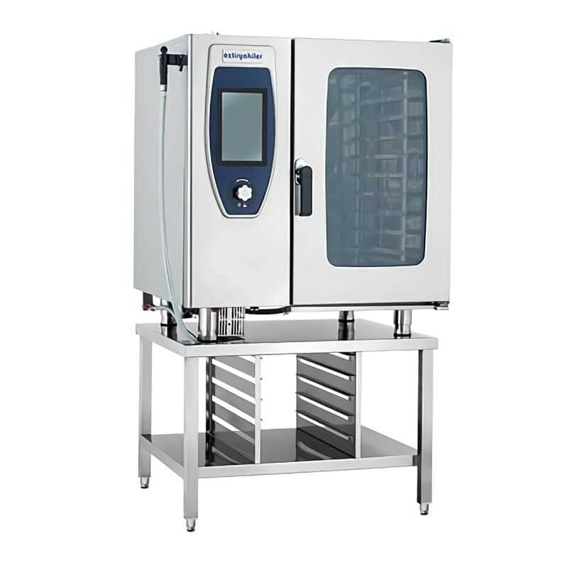 Öztiryakiler Konveksiyonlu Kombi Fırın, GN 1/1 10 Tepsi Kapasiteli, Elektrikli, 7890.C1.10E11.01