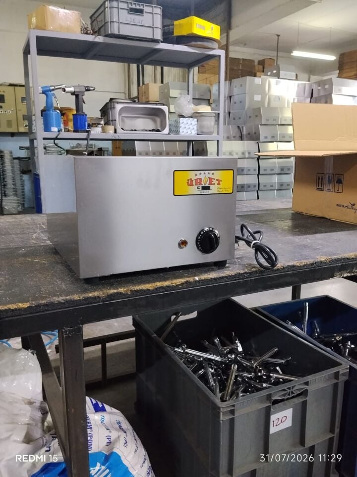 Üret Çelik 1/2 GN x 1 Set Üstü Benmari, BN 1