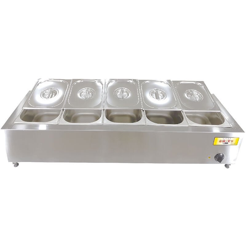 Üret Çelik 1/2 GN x 2 Set Üstü Benmari, BN 2