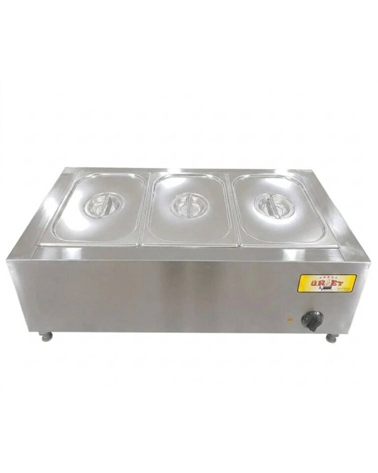 Üret Çelik 1/2 GN x 3 Set Üstü Benmari, BN 3