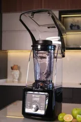 Vosco VHS-213 Pro Gürültü Önleyici Kapaklı Buz Kırıcılı Dijital Bar Blender, 4 L, 2200 W, VHS-213