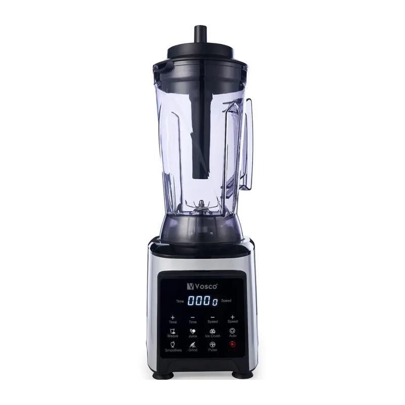 Vosco VHS-360CG PRO XL 8 Bıçaklı Dijital Bar Blender, 4 L, Gri ,2000 W, VHS-360CG