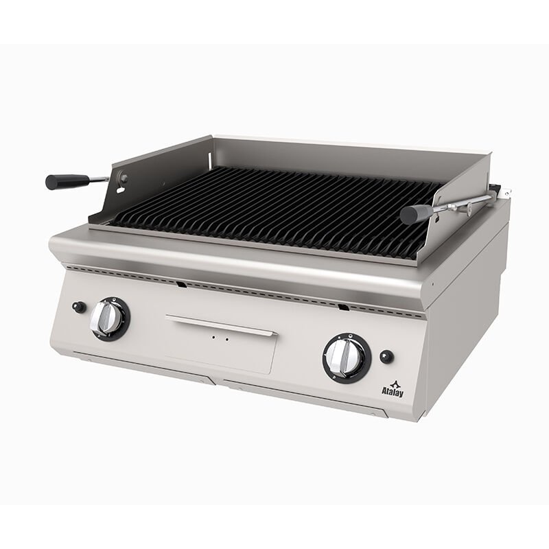 Atalay Setüstü Gazlı Lavataşlı Izgara 80x73x30, ALI-873