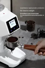 Vosco VKD-P25B Dozaj Ayarlı Tam Otomatik Kahve Değirmeni,Beyaz  ,VKD-P25B