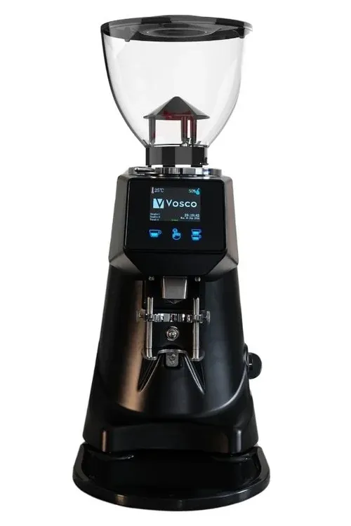 Vosco VA-80S Dozaj Ayarlı Tam Otomatik Kahve Değirmeni ve Öğütücü, 420W ,1.7 Lt, Siyah,VA-80S