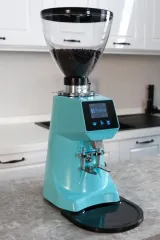 Vosco VA-80M Dozaj Ayarlı Tam Otomatik Kahve Değirmeni ve Öğütücü, 420W ,1.7 Lt, Mavi,VA-80M