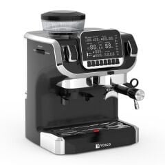 Vosco VST-520ECS Tek Kazanlı Öğütücülü ve Espresso Kahve Makinesi,2 L, 1 Gruplu, Siyah, VST-520ECS