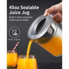 Vosco Katı Meyve Sıkacağı, 1,2 L, 1200W, VHS-JE2106A