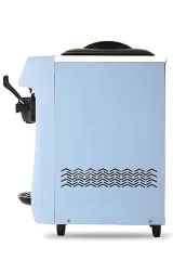 Vosco Tek Kollu Soft Set Üstü Dondurma Makinesi, Mavi, VST-16EM
