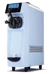 Vosco Tek Kollu Soft Set Üstü Dondurma Makinesi, Mavi, VST-16EM