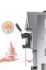 Vosco 3 Kollu Soft Set Üstü Dondurma Makinesi, VSC-28T
