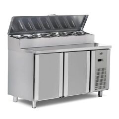 Empero Pizza Salata Buzdolabı 2 Kapılı , 150x70x85/105, EMP.150.70.01-PS
