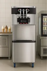 Vosco 3 Kollu Pro Soft Dondurma Makinesi, VSC-32F