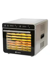 Vosco Meyve Kurutma Makinesi, 8 Tepsili, 700W, Siyah, VSS-08C