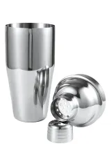Vosco Kokteyl Shaker 750 ml, Paslanmaz Çelik, VSC-1