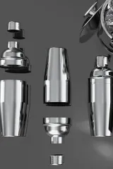 Vosco Kokteyl Shaker 750 ml, Paslanmaz Çelik, VSC-1