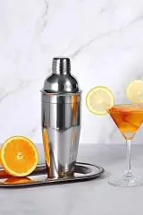Vosco Kokteyl Shaker 750 ml, Paslanmaz Çelik, VSC-1