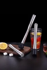 Vosco Kokteyl Shaker Seti 7 Parça 750 ml, Paslanmaz Çelik, VSC-7