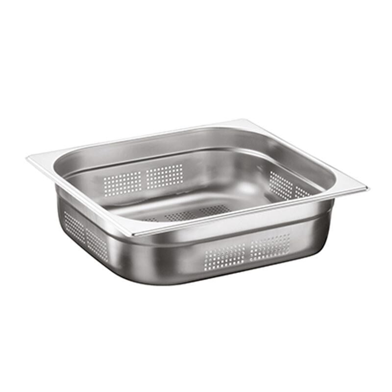 Öztiryakiler GN 2/3-65 mm Delikli Gastronorm Küvet, 0311.23065.21