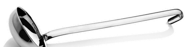 Varan Sanayi Tipi Puntalı Kepçe, No: 5-12.5 cm, 48 cm, VKÇ - 115