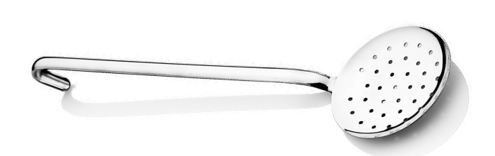 Varan Sanayi Tipi Kaynaklı Kevgir, No: 4-13.00 cm, 41 cm,  VKG - 204