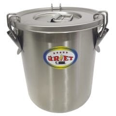Üret Çelik 22x23 Yemek Taşıma Kabı 9 Litre, TSM 3