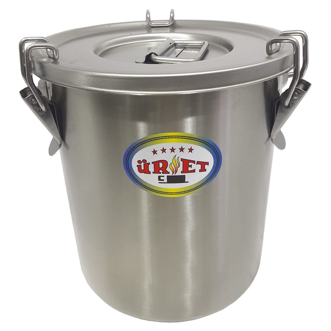 Üret Çelik 24x27 Yemek Taşıma Kabı 12 Litre, TSM 4