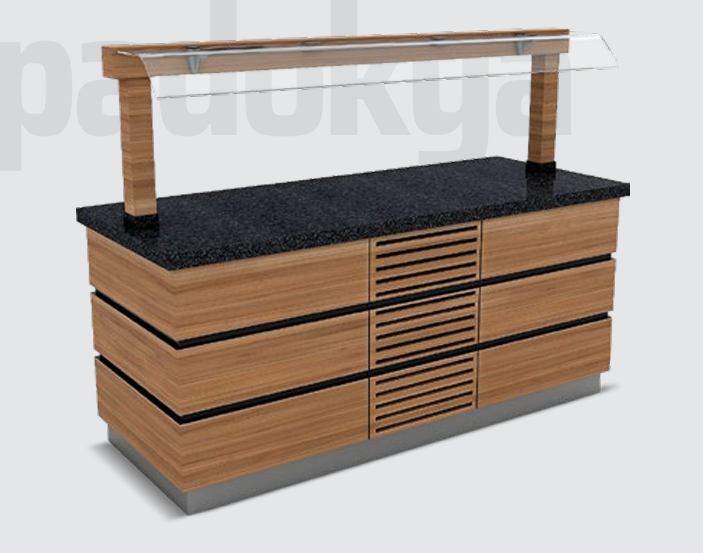 Empero Kapadokya Soğuk Servis Ünitesi Nefeslikli, 180x90x90/155, KPD.SSU-N.05