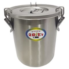 Üret Çelik 26x27 Yemek Taşıma Kabı 14 Litre, TSM 5