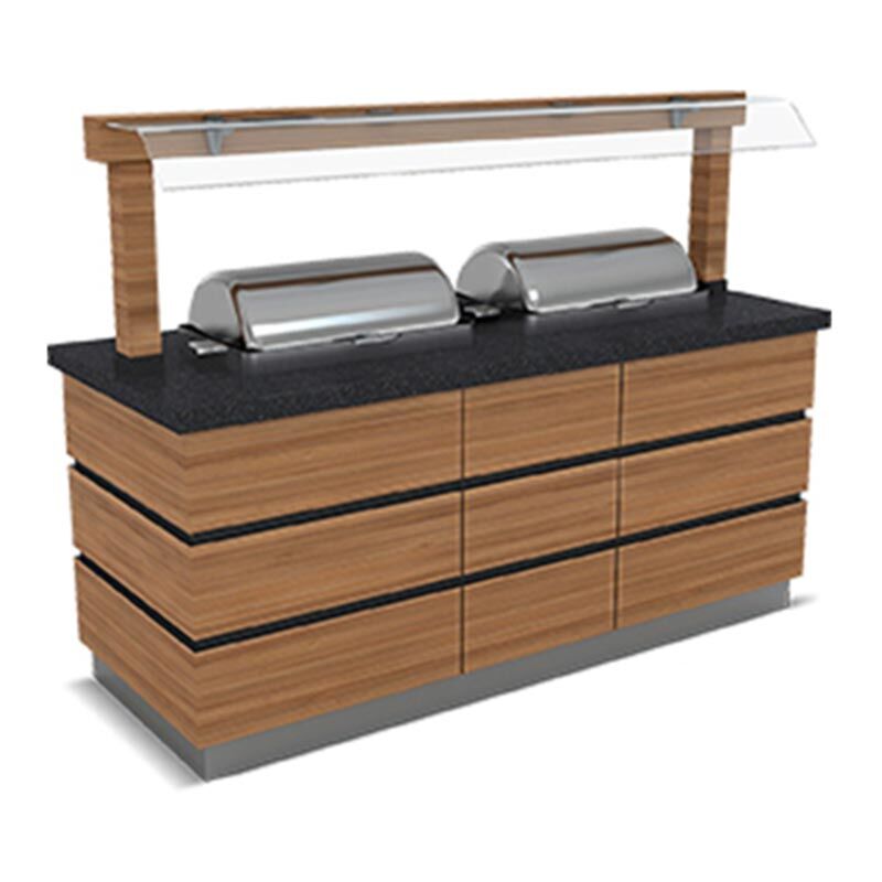 Empero Kapadokya Sıcak Servis Ünitesi Nefeslikli, 120x90x90/155, KPD.SSC-N.01