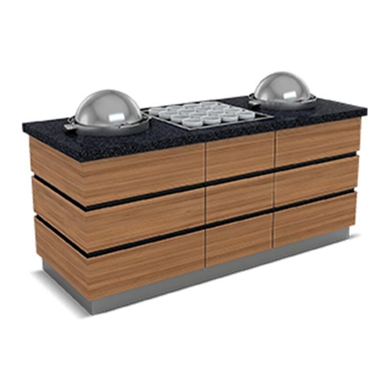 Empero Kapadokya Çorba Servis Ünitesi, 200x90x90, KPD.CSU.02