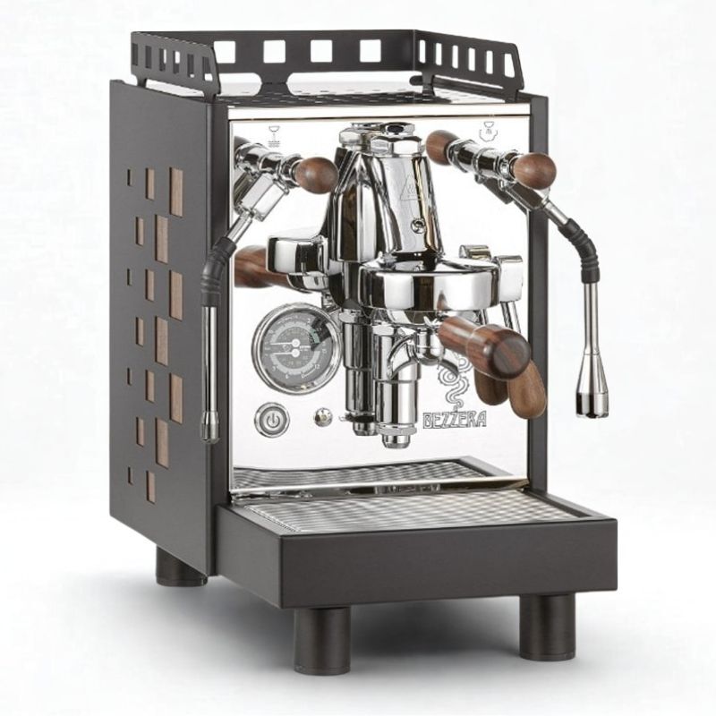 Bezzera ARIA Black Yarı Otomatik Espresso Kahve Makinesi, 1 Gruplu ARIA TOP-MN BLACK
