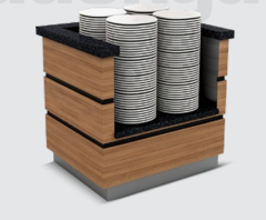 Empero  Kapadokya U Form Tabaklık, 110x90x90, KPD.UT.01