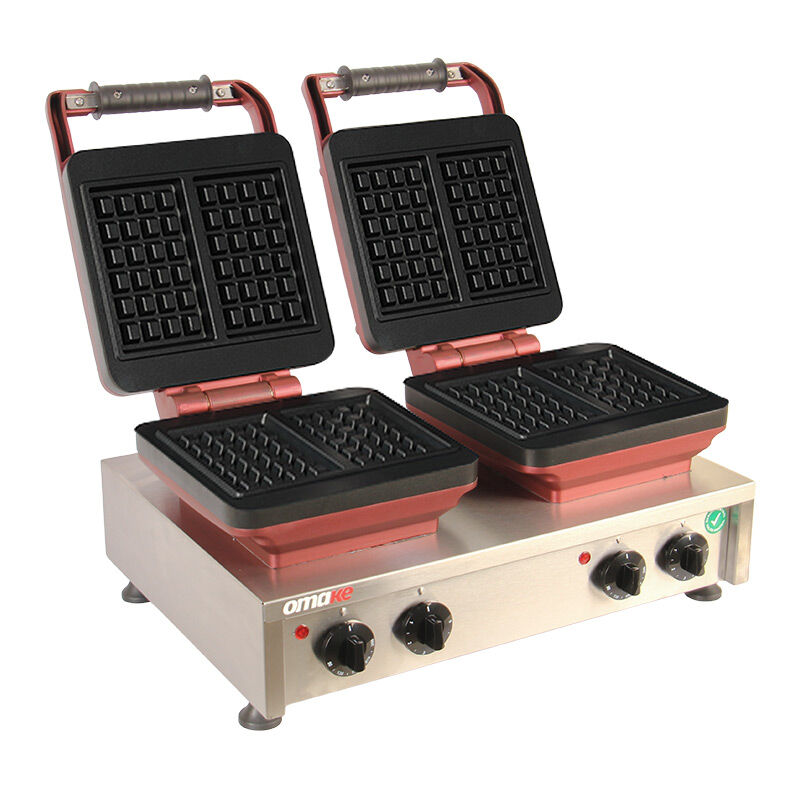 Omake WFL21.E22 Çiftli Kare Model Waffle Makinesi