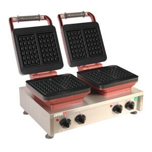 Omake WFL21.E22 Çiftli Kare Model Waffle Makinesi