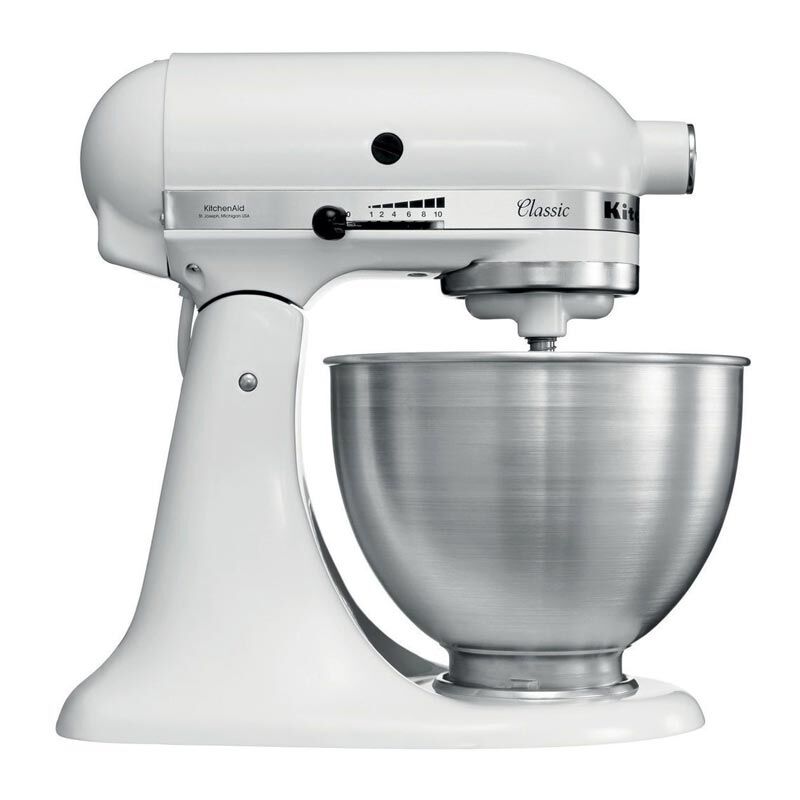 KitchenAid Classic Stand Mikser, 4.3 L, Beyaz, 5K45SS