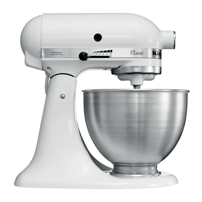 KitchenAid Classic Stand Mikser, 4.3 L, Beyaz, 5K45SS