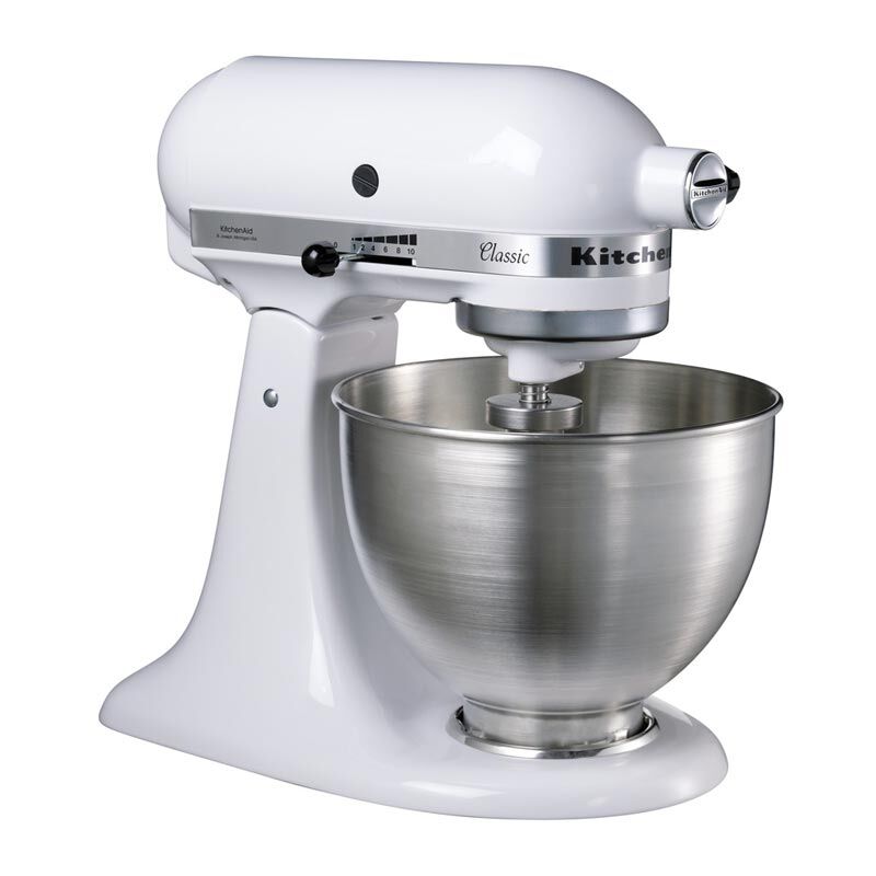 KitchenAid Classic Stand Mikser, 4.3 L, Beyaz, 5K45SS