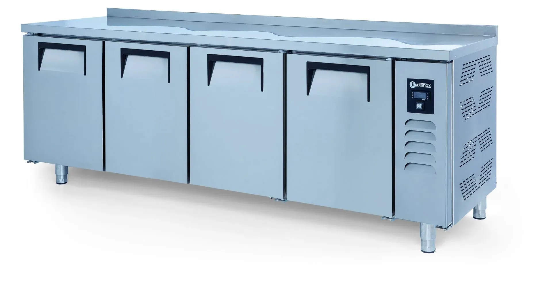 Iceinox Tezgah Tip Buzdolabı 4 Kapılı Kısa Model, CTN 560 CR, 230x60x85