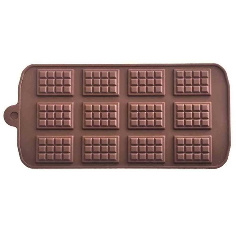 Epinox Çikolata Kalıbı - Silikon - Mini Tablet MNT-12