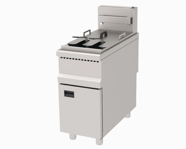 Atalay Dolaplı Gazlı Fritöz, 40x90x85, AGF-490