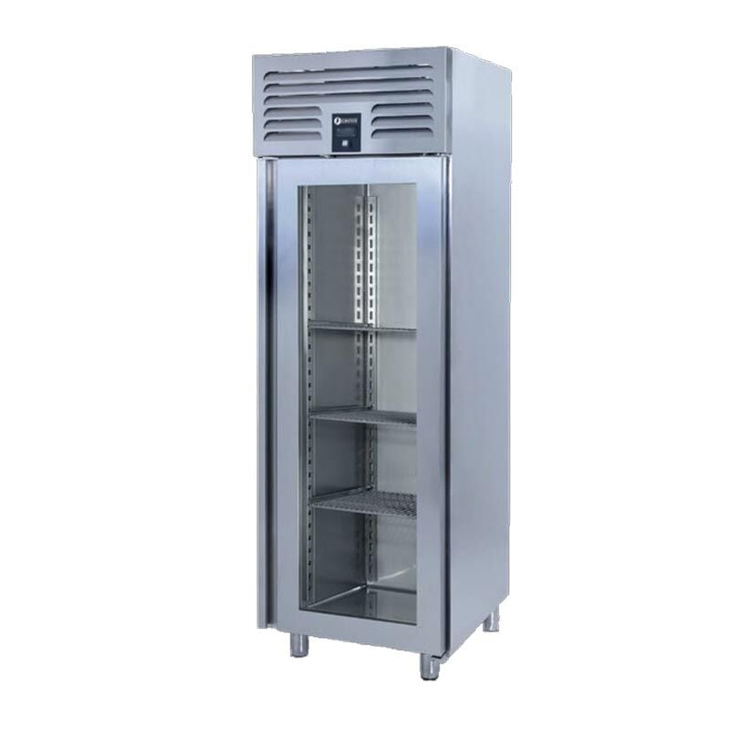 Ice Inox Dik Tip Tek Kapılı Deepfreeze 1 Kapılı, VT 610 N CR-VG, 70x87x210