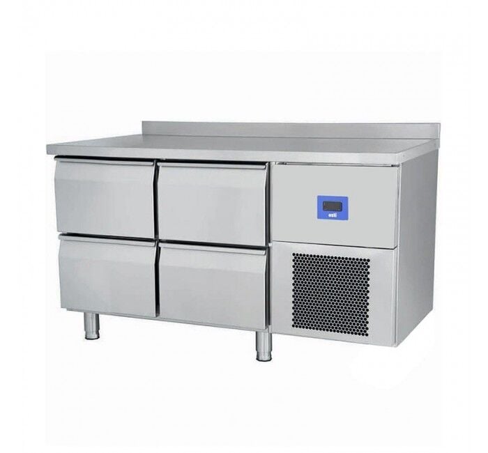 Öztiryakiler TA 260 NMV Yatay Tezgah Tip Buzdolabı, 4 Çekmeceli, 252 L, 79E3.26NMV.02