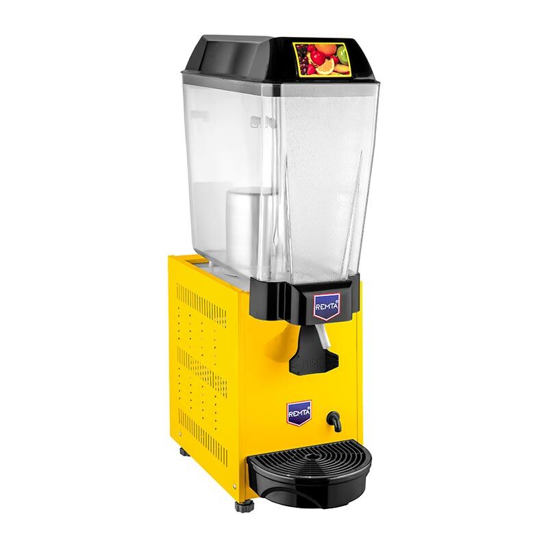 Remta Şerbet Soğutucu, Tek Hazneli, 20 L, Sarı,   ST10.SARI