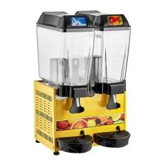 Remta Şerbet ve Ayran Soğutucu, 2 Hazneli, 20+20 L, Sarı, 44x48x75, ST13.SARI